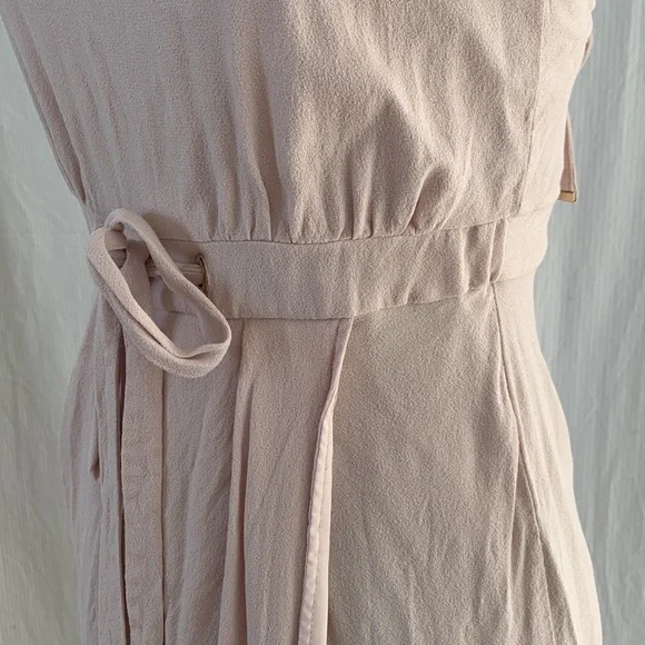 SHEIKE Blush Pink Tulip Skirt Midi Dress Size 10 - Picture 9 of 11